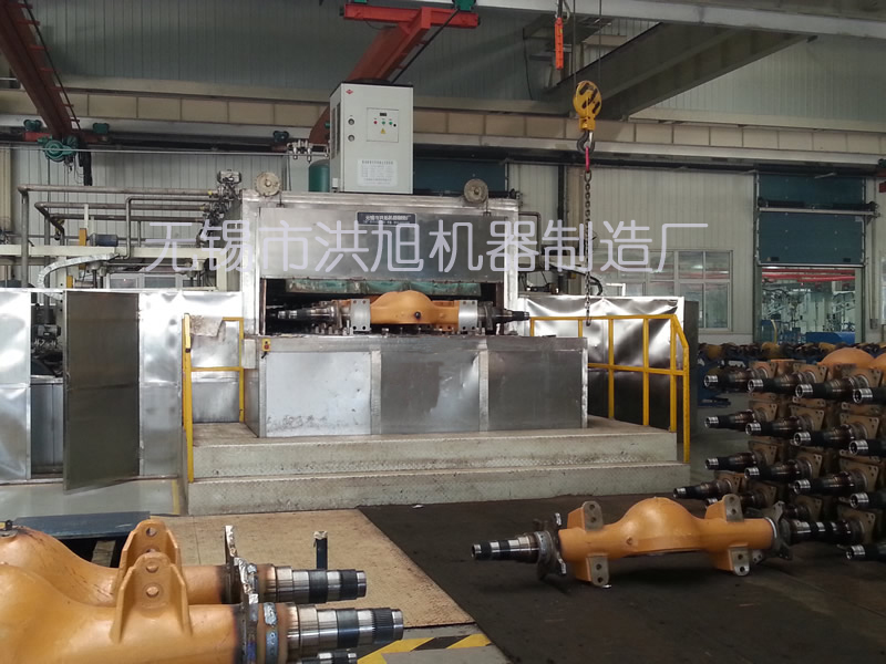 步进通过式桥壳清洗机